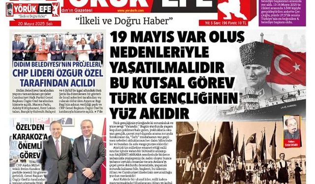 19 Mayıs Var Oluş Nedenleriyle Yaşatılmalıdır Bu Kutsal Görev Türk Gençliğinin Yüz Akıdır
