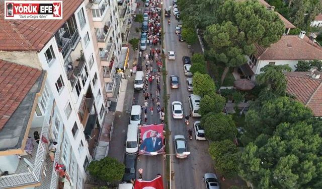 Aydın’da 19 Mayıs kutlamaları fener alayıyla taçlandı