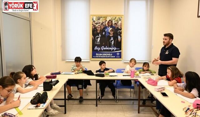 Geleceğin ressamları Aydın’da yetişiyor