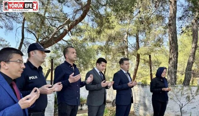 Karacasu şehidini unutmadı