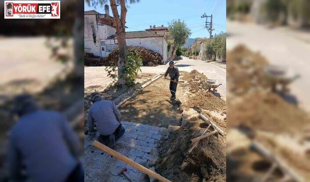 Karacasu’nun yolları yenileniyor