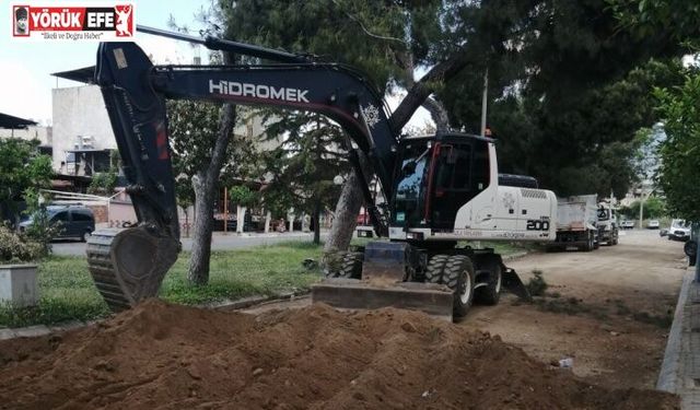 Oda mezar kontrollü bir şekilde kapatıldı, yol çalışmaları tekrar başladı