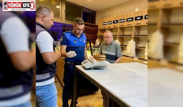 Çine’de ekmek fırınları denetlendi