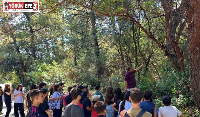 Ortaokul öğrencileri doğanın dilini öğrendi