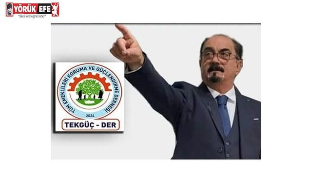 TEKGÜÇ-DER Genel Başkanı Erdal Demir”Emekliler Erken Seçim İstiyor”