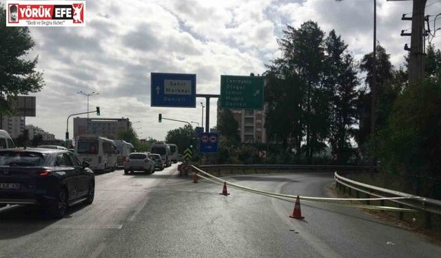 Aydın-İzmir Otoyolu trafiğe kapatıldı