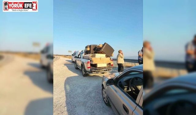 Aydın’dan İzmir’e yardım eli uzandı, topladıkları eşyaları teslim ettiler