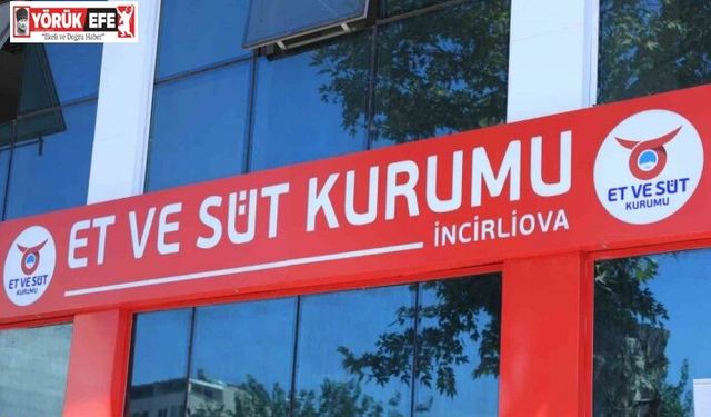 İncirliova Et ve Süt Kurumu Mağazası kapılarını açıyor