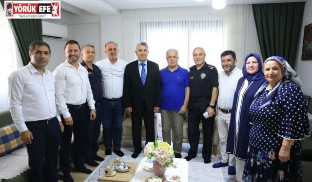 İncirliova protokolü gazi Çalışkan’ı unutmadı