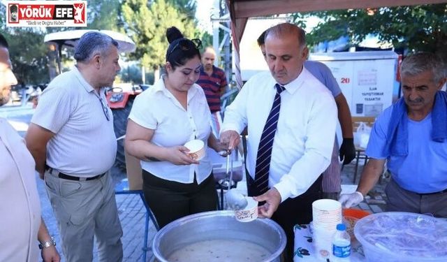 İncirliova’da aşure hayrı