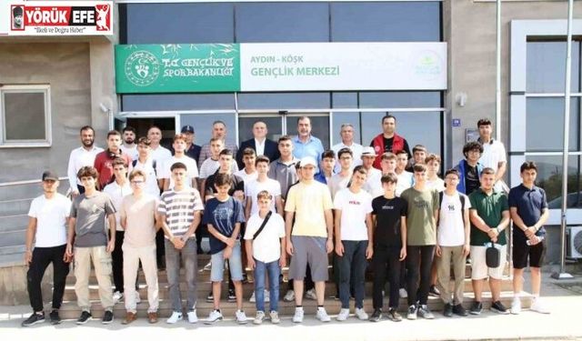 Köşk’ten 38 genç, Çanakkale Kültür ve Tarih Kampı’na uğurlandı