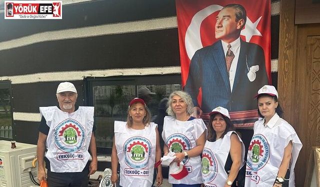 TEKGÜÇ-DER Ankara Şube” Haksızlıklara Karşı Mücadele Edeceğiz”