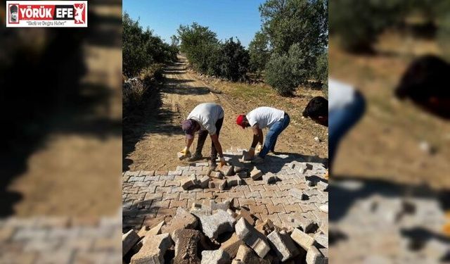Yaykın Mahallesi’nde yol çalışmaları devam ediyor
