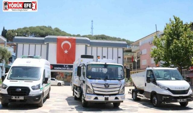 Yenipazar Belediyesi araçlarına kavuştu