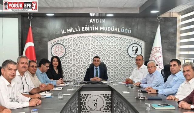 Aydın’da 2025-2026 eğitim öğretim yılı hazırlık toplantısı yapıldı