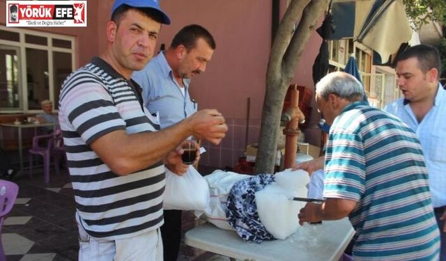 Aydın’da asırlık kar hayrı geleneği kuraklığa yenik düştü