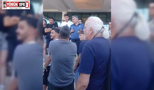 Kuşadası Vav Otel çalışanları alacaklarının verilmediği gerekçesiyle eylem başlattı