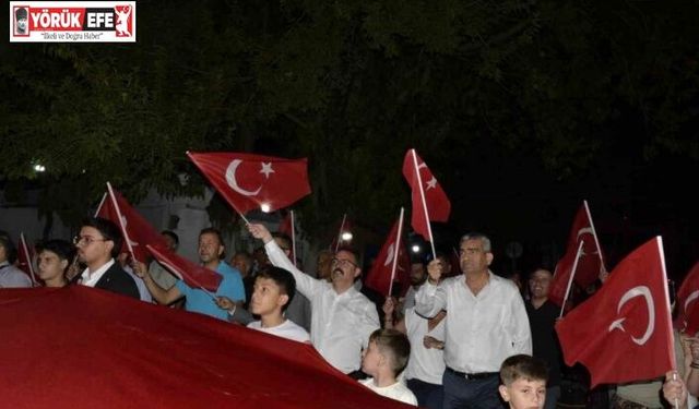 Sultanhisar’da 30 Ağustos kortej yürüyüşü