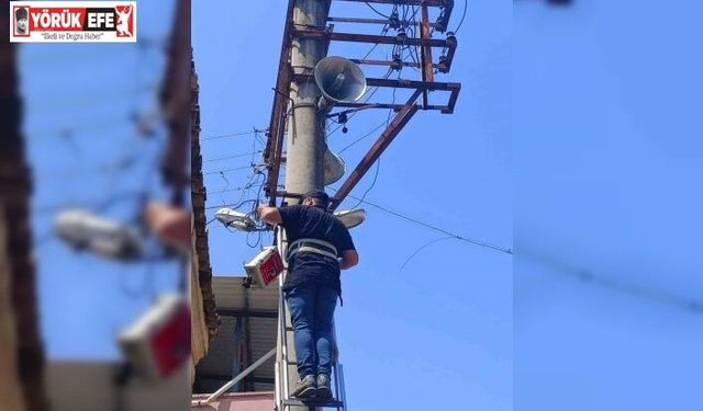 Yenipazar’da belediye anons sistemi yenilendi