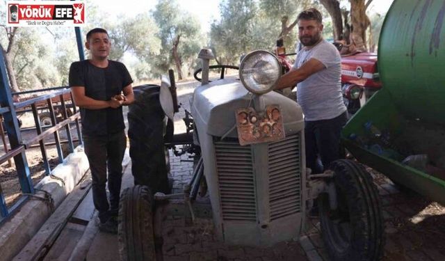 Ata yadigarı traktör 77 yıldır çalışıyor