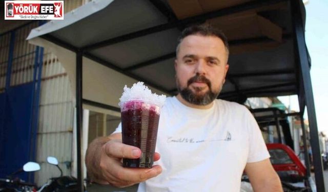 Aydın’da 15 yıldır sanayi esnafını serinletiyor