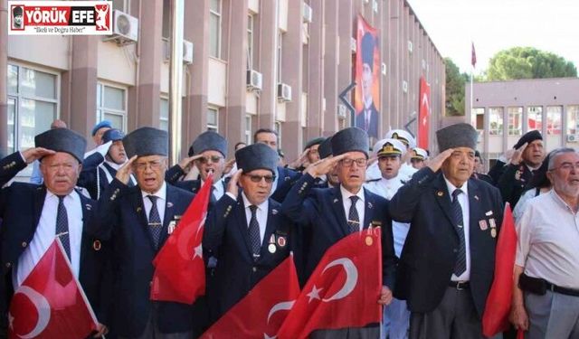 Aydın’da Gaziler Günü törenle kutlandı