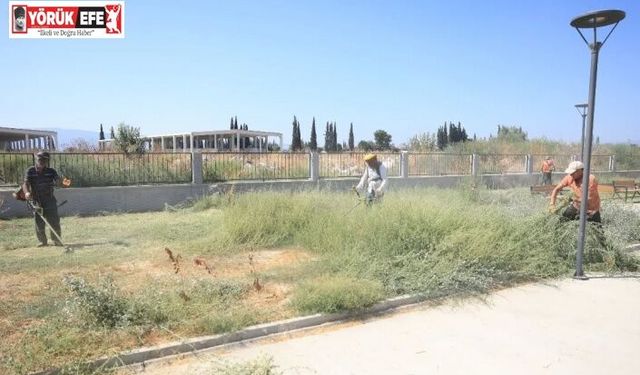 İncirliova Belediyesi okul bölgelerini yeni döneme hazırlıyor