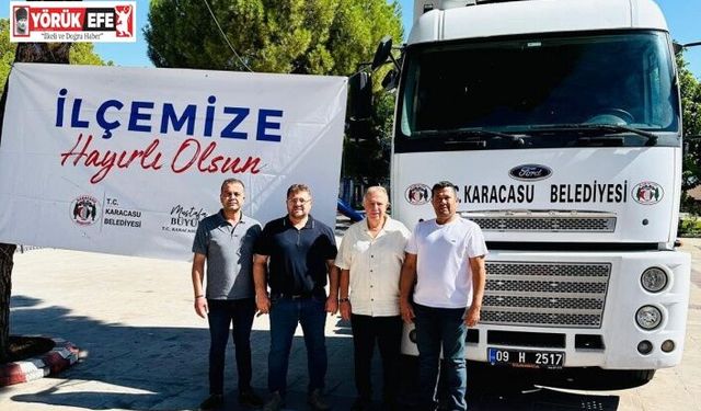 Karacasu Belediyesi araç filosunu güçlendirdi