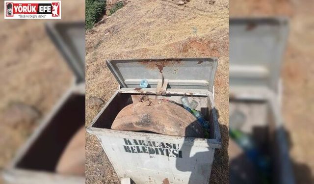 Karacasu Belediyesi’nden çöp kovalarına yönelik uyarı