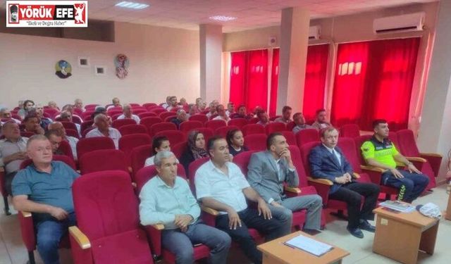 Karacasu’da okul servisi eğitimi