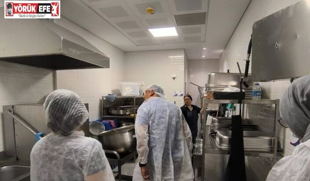 Köşk’teki işletmelerin yemekhaneleri denetlendi