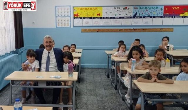 Miniklerin okul heyecanı başladı