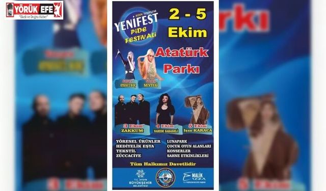 Yenipazar’da Pide Festivali için geri sayım başladı