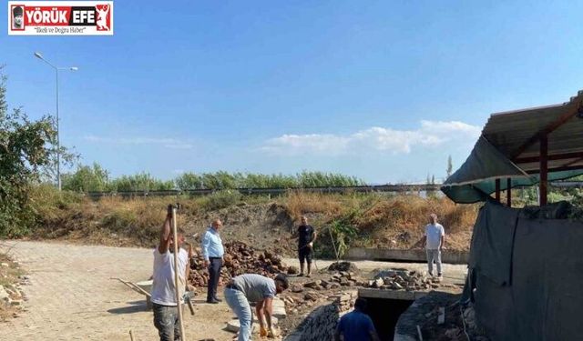 Başkan Yıldırımkaya: "Kabaca’da menfez ve ıslah çalışmaları tamamlandı"