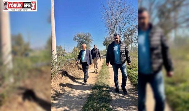 Başkan Yıldırımkaya, ova yollarında incelemelerde bulundu