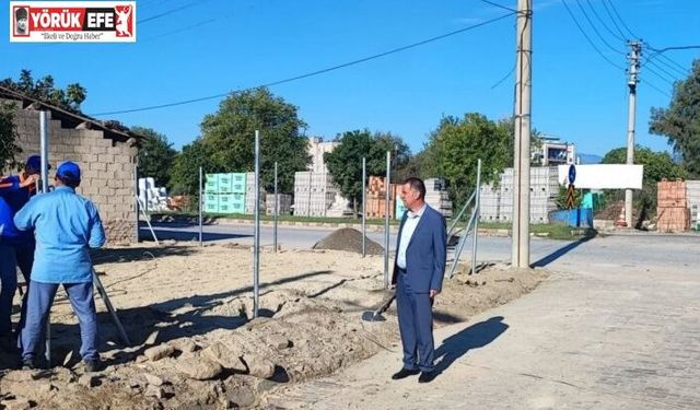 Yenipazar’da belediye ekiplerinden yoğun mesai