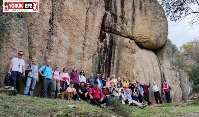 Doğaseverler, doğa ve tarih rotasında buluştu