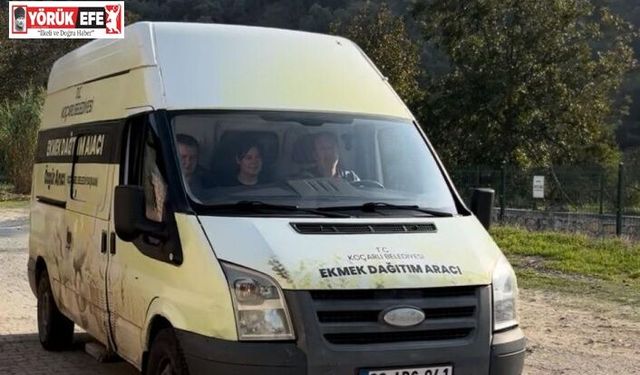 Koçarlı’da Mobil Halk Ekmek aracı beğeni topluyor