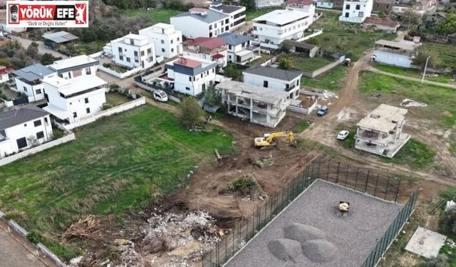 Yenipazar’da alt yapı çalışmaları devam ediyor