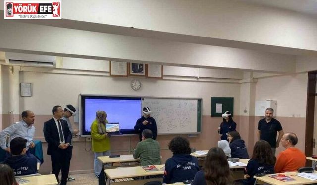 Aydın Lisesi’nde sanal gerçeklik dönemi başladı
