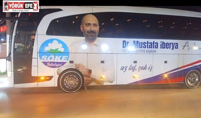 Başkan Arıkan’dan Söke Belediyesi’ne Yeni Otobüs