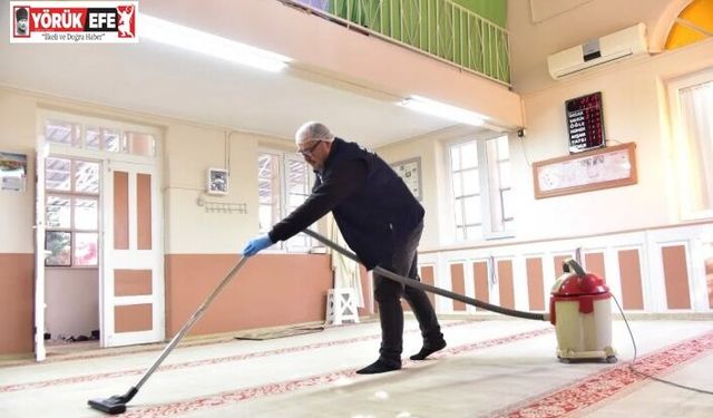 Başkan Kaya: "Camilerimizde huzurlu ibadet ortamı oluşturuyoruz"