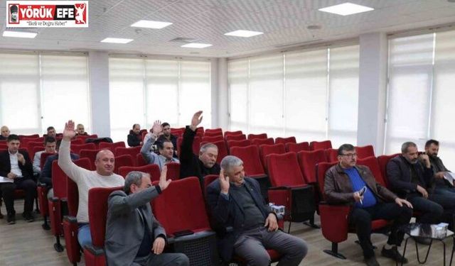 Bozdoğan’da 2025 yılının son meclis toplantısı yapıldı