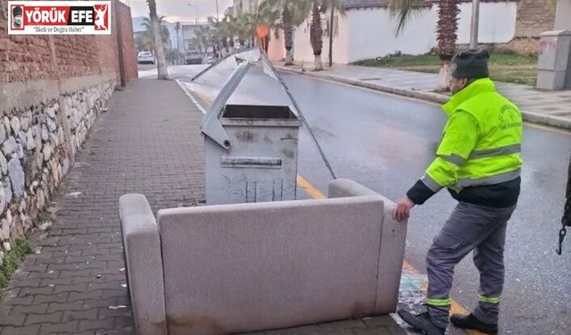 Germencik’te temizlik ve bakım seferberliği