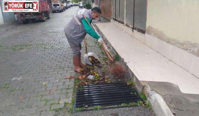 Germencik’te yağış sonrası ekipler teyakkuzda