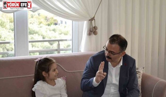 Kaymakam Ateş, öğrencilerin misafiri oldu