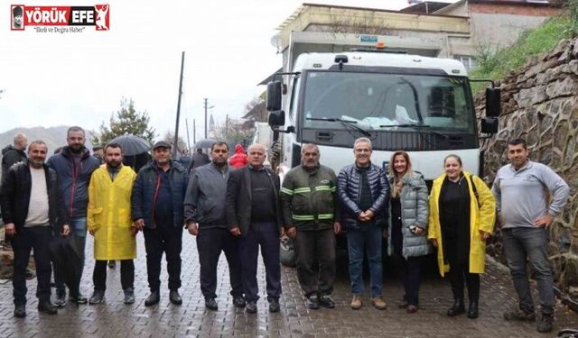 Nazilli Belediyesi Işıklar Mahallesi’nde 5 bin ağaç fidanı dağıttı