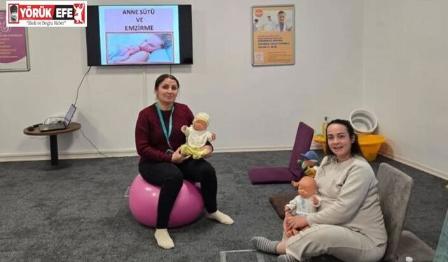 Nazilli’de gebe okulunda eğitimler sürüyor