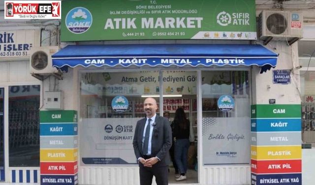 Söke Belediyesi’nden 2025 yılında 75 tonu bulan geri kazanım