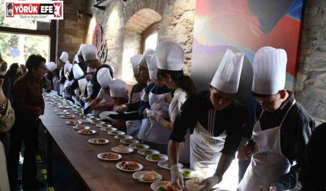 Söke’de özel öğrenciler aşçılık deneyimi yaşadı